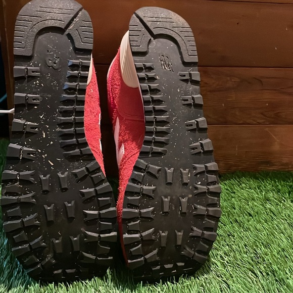 Red new balance tennis 574 size 11 - Picture 5 of 5